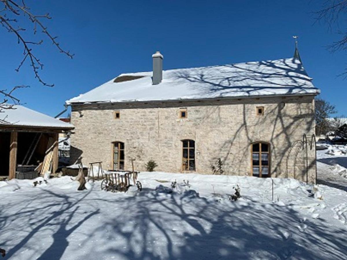 Ferienhaus Villa Kunnibunt Burgsalach Exterior photo